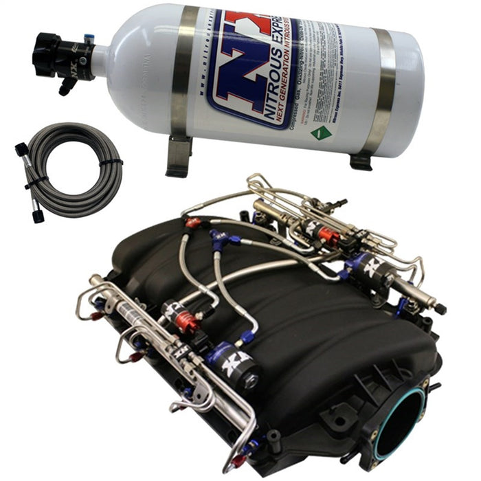 Nitrous Express INTAKE022 FACTORY LS7 INTAKE W/NX PIRANHA DIRECT PORT - Truck Part Superstore
