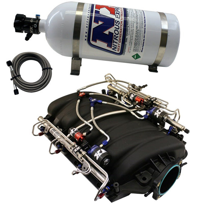 Nitrous Express INTAKE022 FACTORY LS7 INTAKE W/NX PIRANHA DIRECT PORT - Truck Part Superstore
