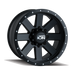 ION 134-2936MB18 134 (134) MATTE BLACK/BLACK BEADLOCK 20X9 6-135 18MM 87MM - Truck Part Superstore