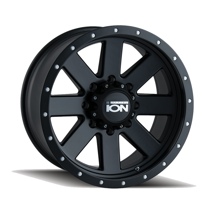 ION 134-8183MB 134 (134) MATTE BLACK/BLACK BEADLOCK 18X10 6-139.7 -19MM 106MM - Truck Part Superstore