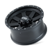 ION 134-8981MB18 134 (134) MATTE BLACK/BLACK BEADLOCK 18X9 8x6.5 18MM 130.8MM - Truck Part Superstore
