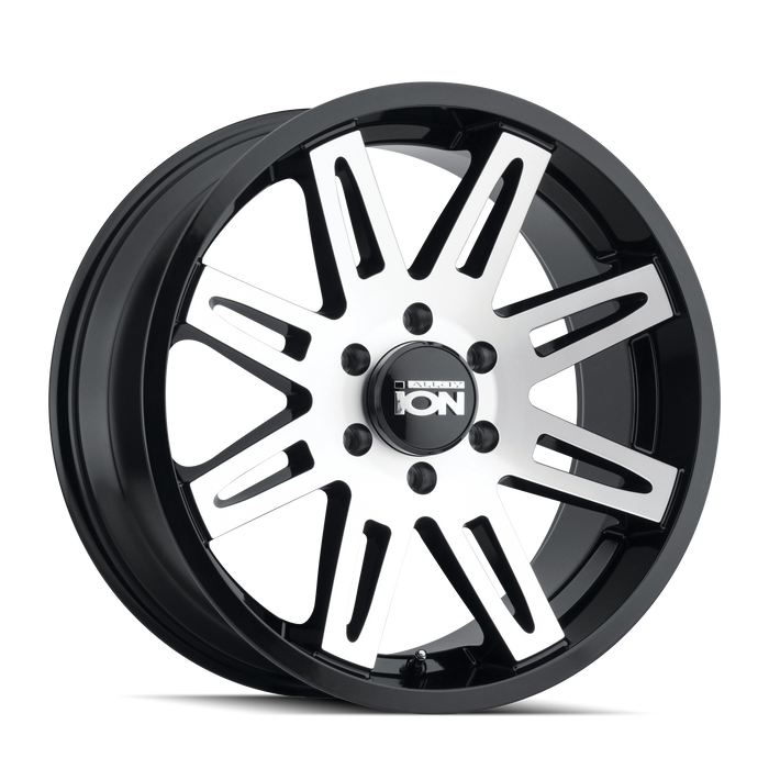 ION 142-2981B18 142 (142) BLACK/MACHINED FACE 20X9 8-165.1 18mm 130.8mm - Truck Part Superstore