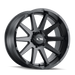 ION 143-2981MB 143 (143) MATTE BLACK 20X9 8-165.1 0mm 125.2mm - Truck Part Superstore