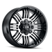 ION 144-2170B 144 (144) BLACK/MACHINED 20X10 8-170 -19mm 125.2mm - Truck Part Superstore