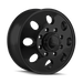 ION 167-7679FMB 167 (167) MATTE BLACK 17X6.5 8-210 125.3mm 154.2mm - Truck Part Superstore