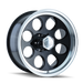 ION 171-5865B 171 (171) BLACK/MACHINED LIP 15X8 5x4.5 -27MM 83.82MM - Truck Part Superstore