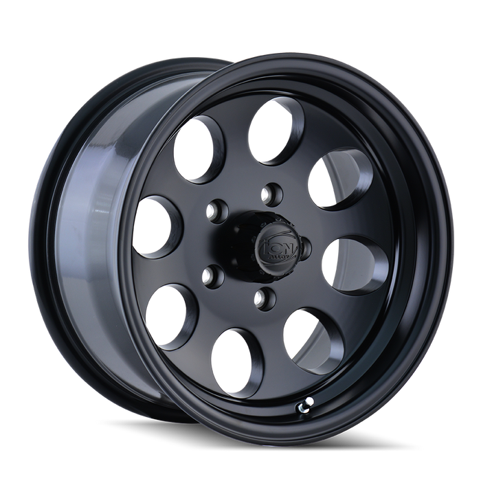 ION 171-6873MB 171 (171) MATTE BLACK 16X8 5-127 -5MM 83.82MM - Truck Part Superstore