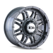 ION 186-8976G 186 (186) GUNMETAL 18X9 8-165.1/8-170 -12MM 130.8MM - Truck Part Superstore