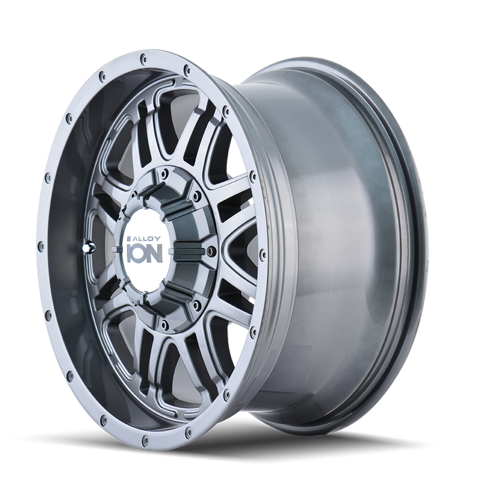 ION 186-8976G18 186 (186) GUNMETAL 18X9 8-165.1/8-170 18MM 130.8MM - Truck Part Superstore