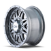 ION 186-8937G18 186 (186) GUNMETAL 18X9 6-135/6-139.7 18MM 108MM - Truck Part Superstore