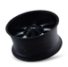 ION 189-2976B 189 (189) SATIN BLACK/MACHINED FACE 20X9 8-165.1/8-170 0MM 130.8MM - Truck Part Superstore