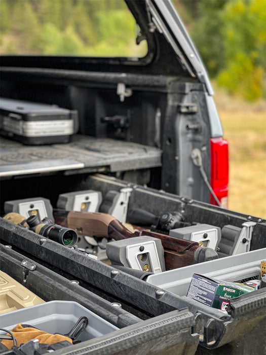DECKED AD15FSPK DECKED Piecekeepers; Wide Drawer; One Set Of 2; Light Gray; Fullsize; - Truck Part Superstore