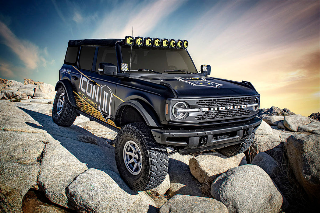 ICON Vehicle Dynamics 48602 2021-UP FORD BRONCO HOSS 2.0 SUSPENSION PACKAGE 2.5 FRONT EXP COILOVER - Truck Part Superstore