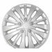 Coast To Coast IWC102815S 15 Inch 15 Spoke Silver Color Plastic Set Of 4 - Truck Part Superstore