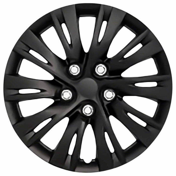 Coast To Coast IWC103716BLK 16 Inch 10 Split Spoke Gloss Black Set Of 4 Standard Leg - Truck Part Superstore