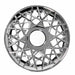 Coast To Coast IWC15016CN 16 Inch Lace Design Chrome Plated Plastic Set Of 4 Spring Steel Clip - Truck Part Superstore