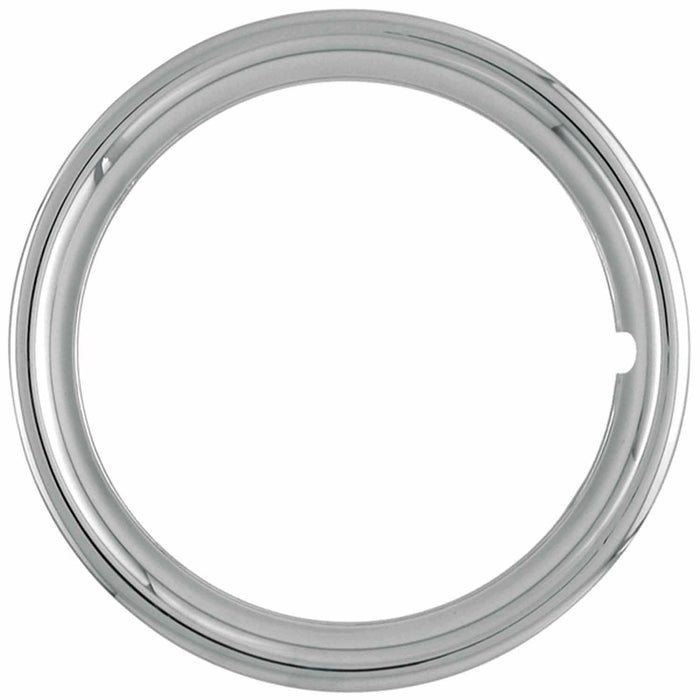 Coast To Coast IWC1517P 17 Inch Diameter 1-1/2 Inch Depth Chrome Plated ABS Plastic Set Of 4 - Truck Part Superstore