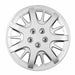 Coast To Coast IWC18916S 16 Inch 7 Split Spoke Silver Color Plastic Set Of 4 Spring Steel Clip - Truck Part Superstore