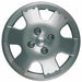Coast To Coast IWC19314S 14 Inch 6 Spoke Silver Color Plastic Set Of 4 Spring Steel Clip - Truck Part Superstore