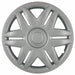 Coast To Coast IWC20515S 15 Inch 12 Spoke Silver Color Plastic Set Of 4 Spring Steel Clip - Truck Part Superstore