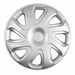 Coast To Coast IWC40414S 14 Inch 8 Directional Spoke Silver Color Plastic Set Of 4 Standard Leg - Truck Part Superstore