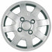 Coast To Coast IWC40814S 14 Inch 8 Spoke Silver Color Plastic Set Of 4 Spring Steel Clip - Truck Part Superstore