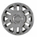 Coast To Coast IWC41616C 16 Inch 6 V Spoke Chrome Plated Plastic Set Of 4 Spring Steel Clip - Truck Part Superstore