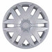 Coast To Coast IWC41616S 16 Inch 6 Split Spoke Silver Color Plastic Set Of 4 Spring Steel Clip - Truck Part Superstore