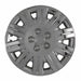 Coast To Coast IWC41917S 17 Inch 10 Spoke Silver Color Plastic Set Of 4 - Truck Part Superstore