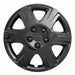 Coast To Coast IWC42215BLK 15 Inch 6 Spoke Gloss Black Plastic Set Of 4 Spring Steel Clip - Truck Part Superstore