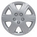 Coast To Coast IWC42215S 15 Inch 6 Spoke Silver Color Plastic Set Of 4 Spring Steel Clip - Truck Part Superstore
