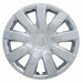 Coast To Coast IWC42315C 15 Inch 9 Spoke Chrome Plated Plastic Set Of 4 Spring Steel Clip - Truck Part Superstore