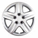 Coast To Coast IWC43117S 17 Inch 5 Spoke Silver Color Plastic Set Of 4 - Truck Part Superstore
