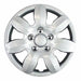 Coast To Coast IWC43415S 15 Inch 7 Spoke Silver Color Plastic Set Of 4 Standard Leg - Truck Part Superstore