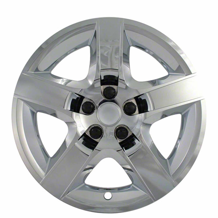 Coast To Coast IWC43517C 17 Inch 5 Spoke Chrome Plated Plastic Set Of 4 Lug Covers - Truck Part Superstore