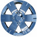 Coast To Coast IWC43615C 15 Inch 6 Spoke Chrome Plated Plastic Set Of 4 Standard Leg - Truck Part Superstore