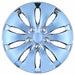 Coast To Coast IWC43916C 16 Inch 10 Spoke Chrome Plated Plastic Set Of 4 Spring Steel Clip - Truck Part Superstore