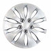 Coast To Coast IWC43916S 16 Inch 10 Spoke Silver Color Plastic Set Of 4 Spring Steel Clip - Truck Part Superstore