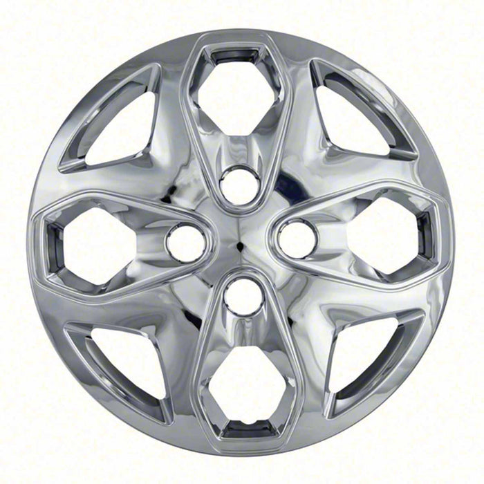 Coast To Coast IWC44415C 15 Inch 8 Pocket Chrome Plated Plastic Set Of 4 Push On - Truck Part Superstore