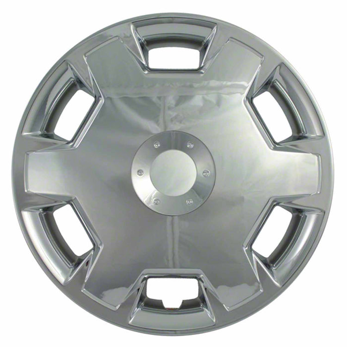 Coast To Coast IWC44715C 15 Inch 6 Hole Chrome Plated Plastic Set Of 4 Standard Leg - Truck Part Superstore