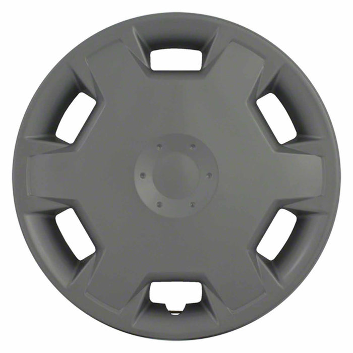 Coast To Coast IWC44715S 15 Inch 6 Hole Silver Color Plastic Set Of 4 Standard Leg - Truck Part Superstore