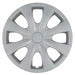 Coast To Coast IWC45015S 15 Inch 8 Spoke Silver Color Plastic Set Of 4 Standard Leg - Truck Part Superstore