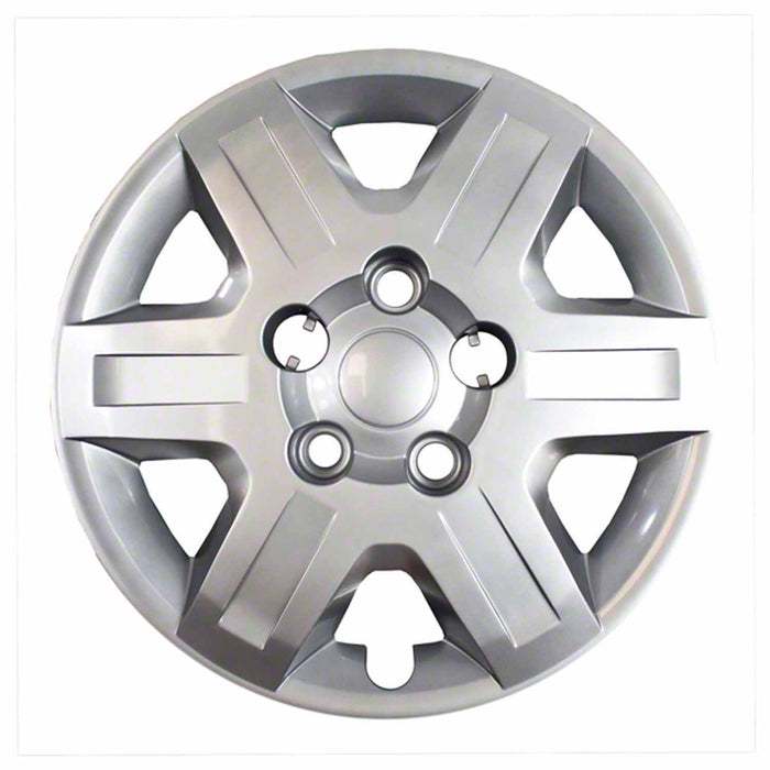 Coast To Coast IWC45116S 16 Inch 6 Spoke Silver Color Plastic Set Of 4 Bolt On - Truck Part Superstore