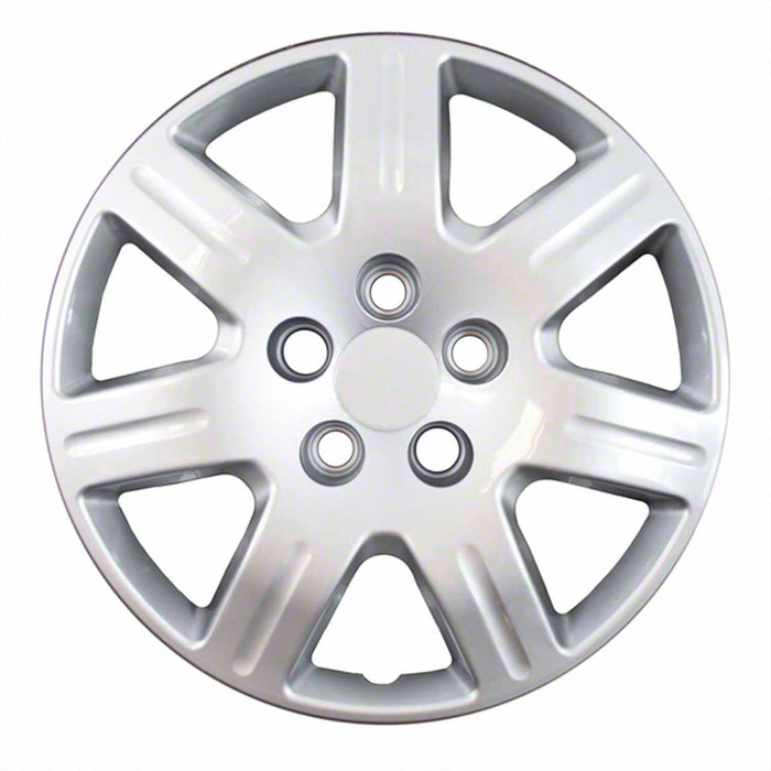 Coast To Coast IWC45216S 16 Inch 7 Spoke Silver Color Plastic Set Of 4 Bolt On - Truck Part Superstore