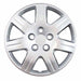 Coast To Coast IWC45216S 16 Inch 7 Spoke Silver Color Plastic Set Of 4 Bolt On - Truck Part Superstore