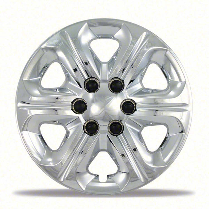Coast To Coast IWC45417C 17 Inch 6 Spoke Chrome Plated Plastic Set Of 4 Lug Covers - Truck Part Superstore