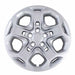 Coast To Coast IWC45717S 17 Inch 5 Spoke Silver Color Plastic Set Of 4 Push On - Truck Part Superstore