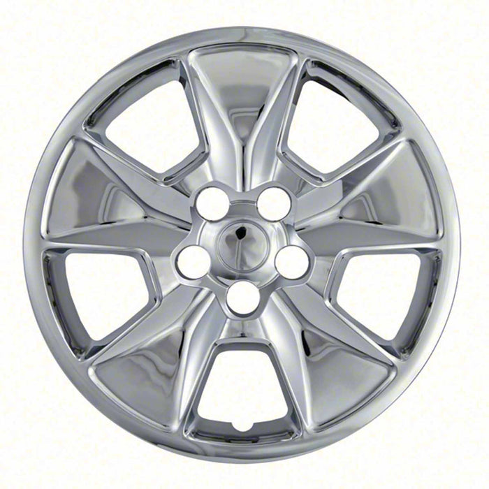 Coast To Coast IWC46217C 17 Inch 5 Spoke Chrome Plated Plastic Set Of 4 Push On - Truck Part Superstore