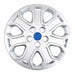 Coast To Coast IWC46316S 16 Inch 7 Y Spoke Silver Color Plastic Set Of 4 Push On - Truck Part Superstore