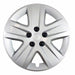 Coast To Coast IWC46517S 17 Inch 5 Spoke Silver Color Plastic Set Of 4 Lug Covers - Truck Part Superstore